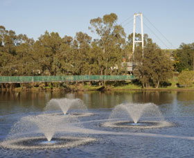Suspension Bridge - Yamba Accommodation 0