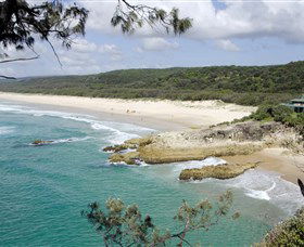 Main Beach, North Stradbroke Island - Yamba Accommodation 0
