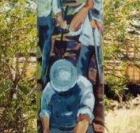 Capella Light Pole Murals - Yamba Accommodation
