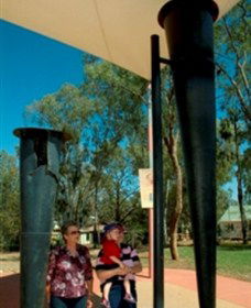 Charleville - Steiger Vortex Rainmaking Guns - Yamba Accommodation 1