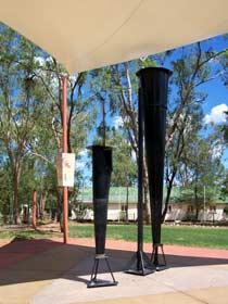 Charleville - Steiger Vortex Rainmaking Guns - Yamba Accommodation 4