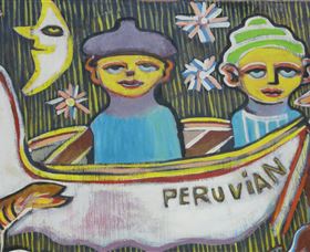 The Painting Of Life By Mirka Mora - Yamba Accommodation 1