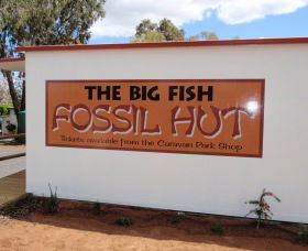 Big Fish Fossil Hut At Peak Hill - Yamba Accommodation 0