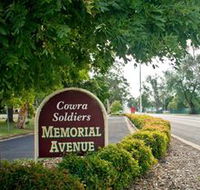 Memorial Avenue in Cowra - Yamba Accommodation