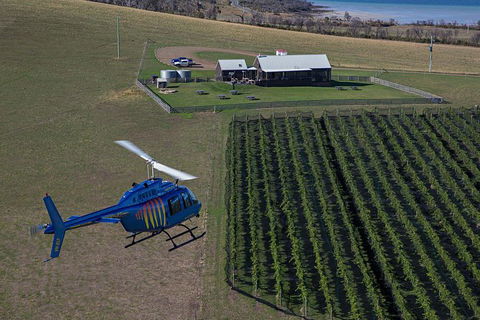 Bangor Vineyard Shed Helicopter Tour - Yamba Accommodation 0