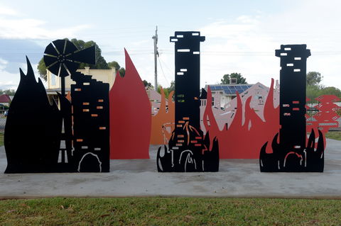 Lyrics, Landscapes And Lintels - Leeton Public Art Trail - Yamba Accommodation 0