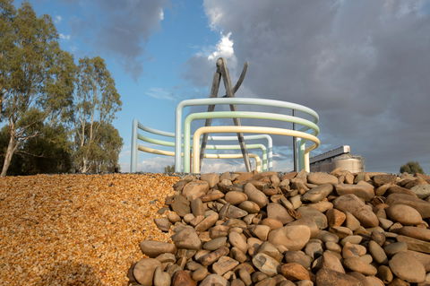 Lyrics, Landscapes And Lintels - Leeton Public Art Trail - Yamba Accommodation 1