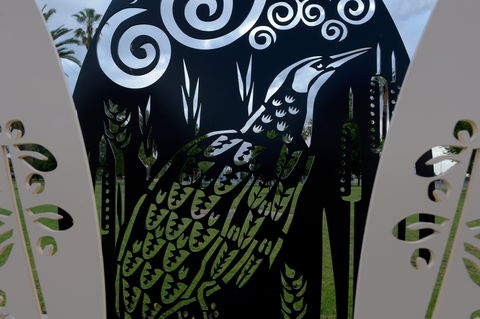 Lyrics, Landscapes And Lintels - Leeton Public Art Trail - Yamba Accommodation 2