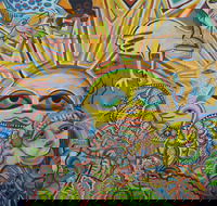 The Painting of Life by Mirka Mora - Yamba Accommodation