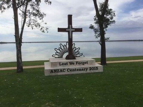 Anzac Centenary Cross - Yamba Accommodation 0