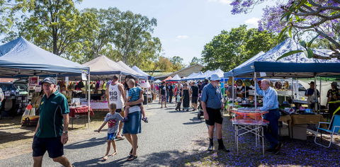 Calliope Historical Village Markets - Yamba Accommodation 0