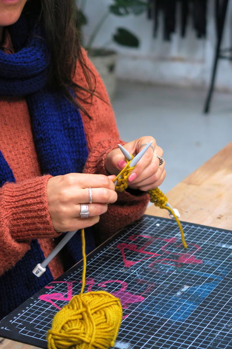 Knit & Sip! Make A Cosy Scarf - Yamba Accommodation 0