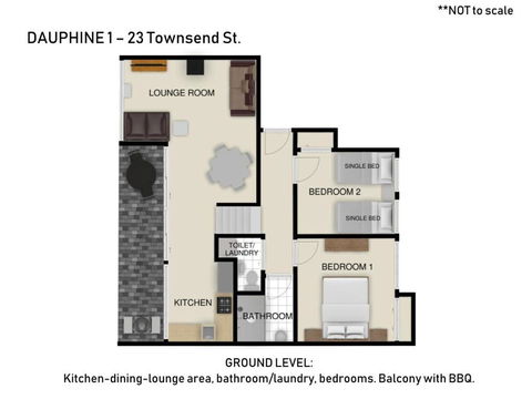 Dauphine 1 / 23 Townsend Street - Yamba Accommodation 4
