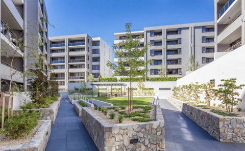 Modern Executive Apt@Barton*1BR*WiFi*Gym*Secure Parking*Canberra - Yamba Accommodation 18