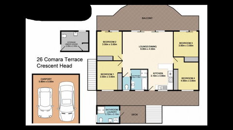 Coastwatch, 26 Comara Terrace - Yamba Accommodation 12