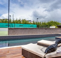 Kalina Retreat resort style tennis  pool - Yamba Accommodation