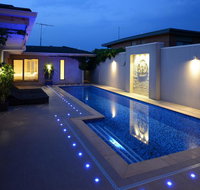 Kraimorie Large family beach house with pool superb water views pool and games room - Yamba Accommodation