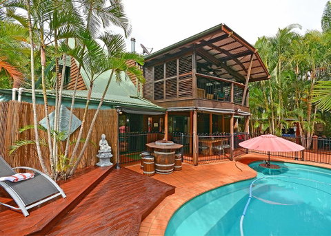 Our Bali House Absolute Beach Front - Yamba Accommodation 0