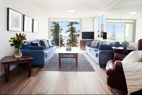 Sun Drenched Ocean View Apartment - Yamba Accommodation 0