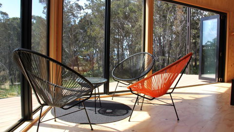 BAY OF FIRES ECO HUT Off Grid Experience At Binalong Bay - Yamba Accommodation 11