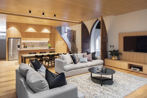 Converted Blue Stone Church - Yamba Accommodation 11