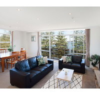 View Of Manly Pines And Waves From Large Apartment - Yamba Accommodation