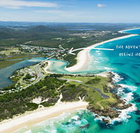 White Waves on the Beach - Yamba Accommodation