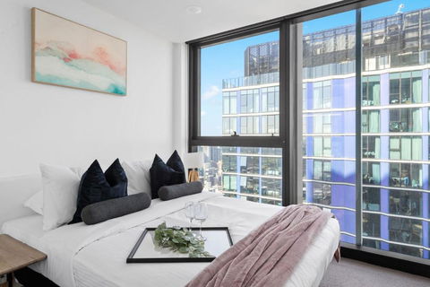 A Cozy & Comfy 2BR Apt Up In The Clouds Near CBD - Yamba Accommodation 4