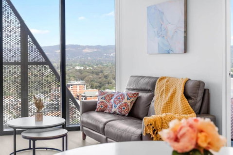 Adelaide CBD Oasis - 2BR Realm Retreat - Level 19 - Yamba Accommodation 1