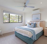 'Sandy Point Haven' 21a Sandy Point Rd - Stylish Haven with WIFI Air conditioning  Water views - Yamba Accommodation