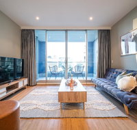 Above The Square on Hindmarsh-Pool - Gym - Carpark - Yamba Accommodation