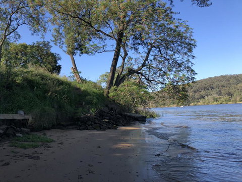 Absolute Riverfront Shipping Container Cabin - Yamba Accommodation 1