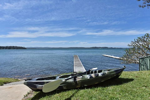 New Property Silverwater Serenity Shores Absolute Waterfront On The Lake - Yamba Accommodation 1