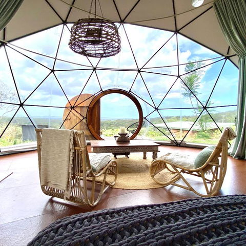 Noosa Earth Element Dome - Breathtaking Views - Yamba Accommodation 3