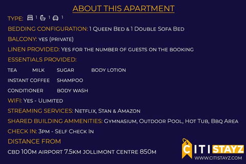 Perfectly Located Modern Apartment - Canberra CBD - Yamba Accommodation 2