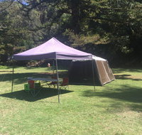 Basin Ku-ring-gai Campsite Set Up - Yamba Accommodation