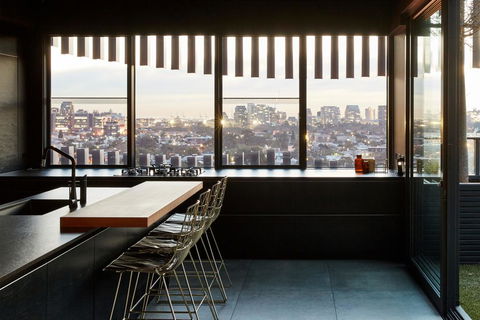 Birdcage Penthouse Luxury Melbourne Ultra Modern Industrial Chic - Yamba Accommodation 1