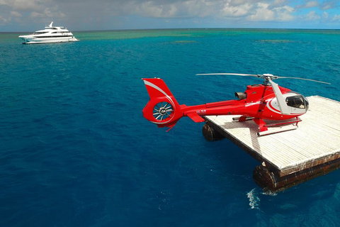 Full Day Reef Cruise Including 10 Minute Heli Scenic Flight: Get High Package - Yamba Accommodation 3