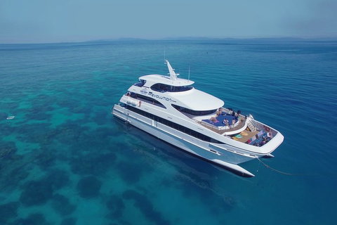Full Day Reef Cruise Including 10 Minute Heli Scenic Flight: Get High Package - Yamba Accommodation 4