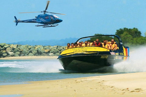 Jet-Boat Ride And Helicopter Flight From The Gold Coast - Yamba Accommodation 3