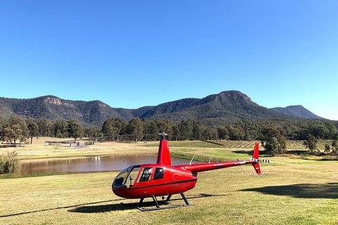 Private Helicopter Flight To Hunter Valley With A La Carte Lunch - For 2 - Yamba Accommodation 2