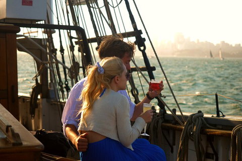 Sydney Harbour Tall Ship Wine & Canapes Evening Cruise - Yamba Accommodation 1