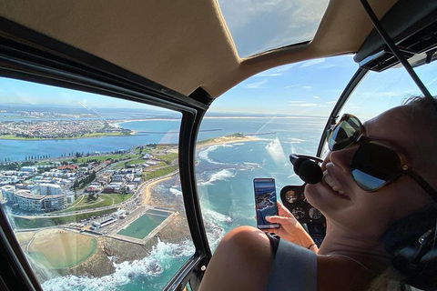 25-30 Minute Newcastle & Macquarie Helicopter Shared Flight - Yamba Accommodation 5